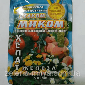 Добриво Міком Реаком Хелат Заліза, 25мл