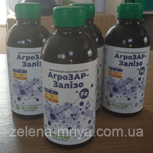 Добриво Залізо 250мл ТМ АГРОЗАР